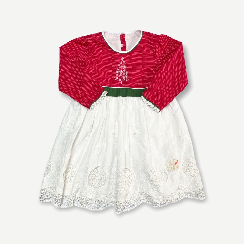 Rosa Flamenco Merry & Bright Dress 7/8